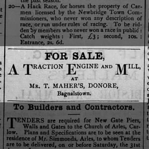For Sale - Traction Engine and Mill.