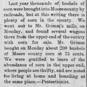 Purchase of Corn