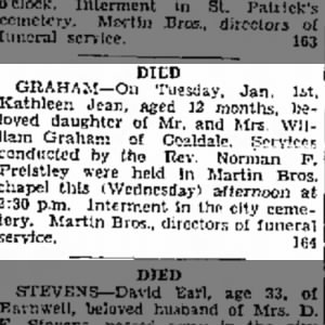 Kathleen Jean Graham Obituary