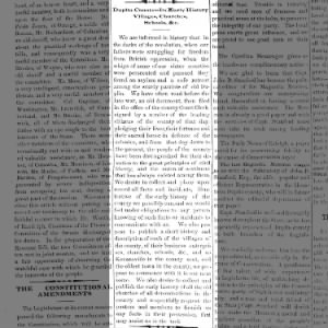 1873Mar19 Duplin County early history - The Magnolia Monitory, Wednesday, Pg2