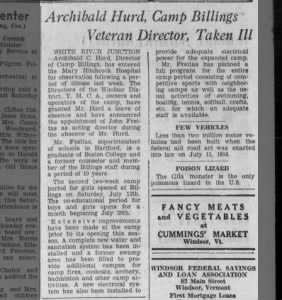 JAF Camp Billings 7-18-57