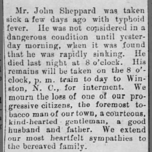 Possible death of our John Sheppard