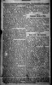Temperance Meeting Report in 1844. Foreman's appeal.