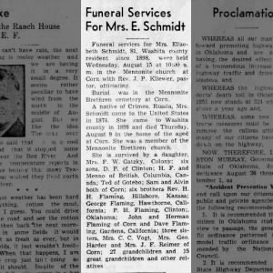 Obituary for E. Schmidt
