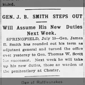 Smith, James B. (1903) change of command.