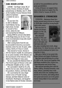 Obituary for EARL ROGER LISTON