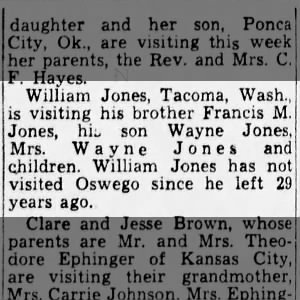 1949-09-02 - Jones Brothers Visiting - The Parsons Sun KS, Page 12