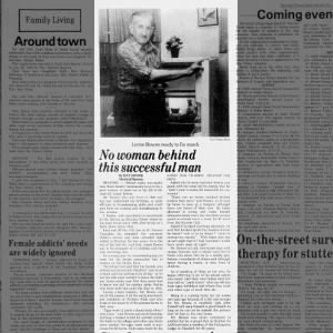 Sun Times: 15 Aug 1980 Lorne Bowes
