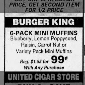 Mini Muffins 