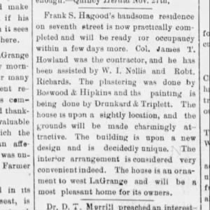 JTHowlandContractor
The La Grange Democrat
Fri, Nov 28, 1890 ·Page 5