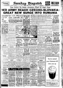 9 April 1944 - Dad (Sunday Dispatch)