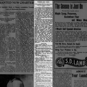 Retrospective View of Macon HS Graduates are now - 15 Jan 1903 - The Macon Times-Democrat - Pg7