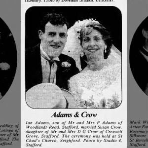 Marriage of Adams / Crow