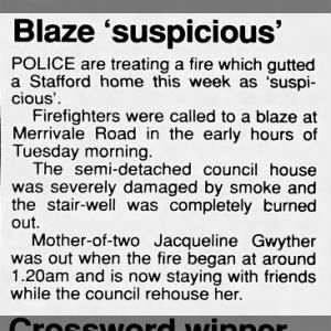 Blaze suspicious 