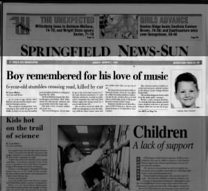 Boy remembered for his love of music
