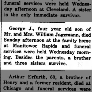 Obituary for George J.