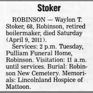 Obituary for Waylon T. Stoker