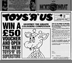 Toys "R" Us Solihull opening
