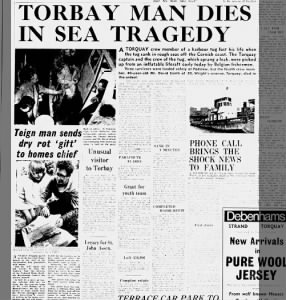 Torbay Man Dies In Sea Tragedy