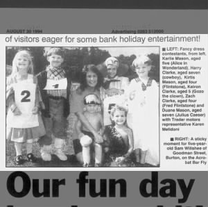 Burton Trader Bank Holiday Entertainment - August 1994