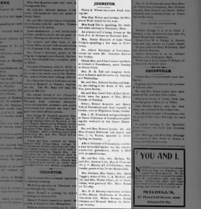 Hattie Reynolds, The Olneyville Times
01 Aug 1913,