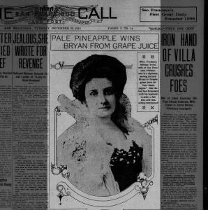 Mme Pezet in The San Francisco Call & Post 30Dec1913