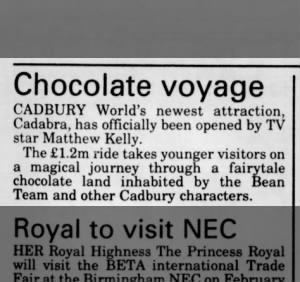 Chocolate voyage