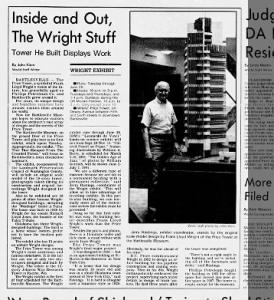 Tulsa World 1990 Price Tower jerry Hastings 