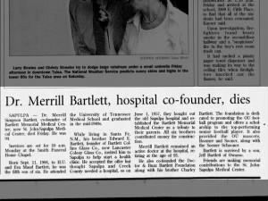 Obituary for Merrill Simpson Bartlett