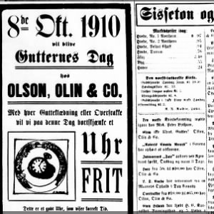 Sisseton Posten Norwegian print mentions Mrs. Peter Bothum