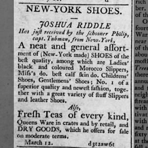 New York Shoes - Joshua Riddle