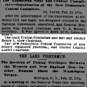New York Herald
Sat, Feb 24, 1872 ·Page 8  Charles Gonter Democratic chairman