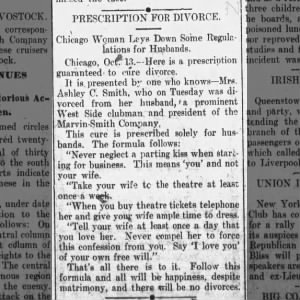 Prescription for Divorce Oct 13 1904 Portsmouth Star