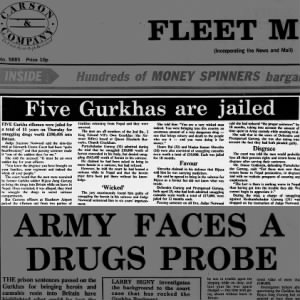 Gurkha case, Fleet Mail, Aug 19, 1986