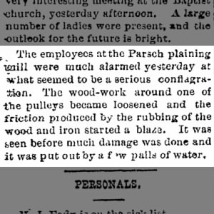 1887_01_25 Fire at Parsch Mill