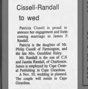 Marriage of Cissell / Randall