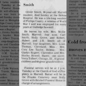 Oliver Smith Obituary - 12 Nov 1984 - The Daily World - Pg2