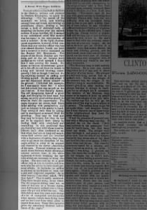 A Scout with BF Evening Advocate May 29 1889
