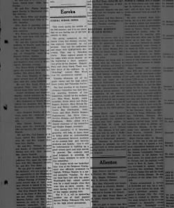 Meramec Valley Transcript (PacificMissouri) 17 Feb 1939, Fri., pg 3 _ Eureka _ Eureka School News