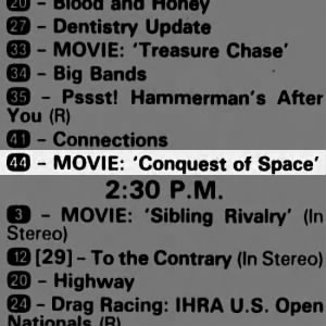 sci fi channel: conquest of space (1955)