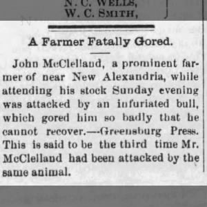 John McClelland 1889