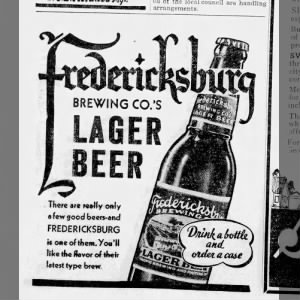 19350426 The Sacramento Union Sacramento, California Fredericksburg Brewing Company AD