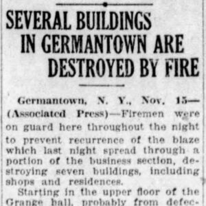 News from November 15, 1923 (Binghamton Press, via Newspapers.com™)