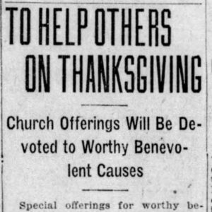 News from November 20, 1923