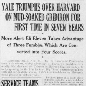 News from November 25, 1923