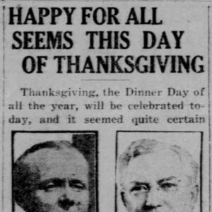 News from November 29, 1923