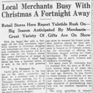 News from December 11, 1923