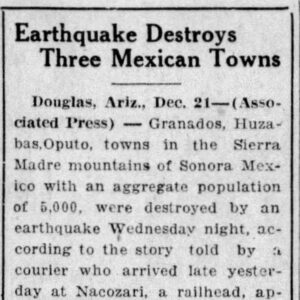 News from December 21, 1923