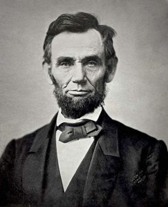 Abraham Lincoln, 1863