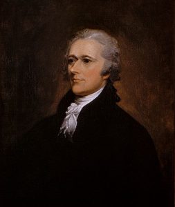 Portrait of Alexander Hamilton by John Trumbull